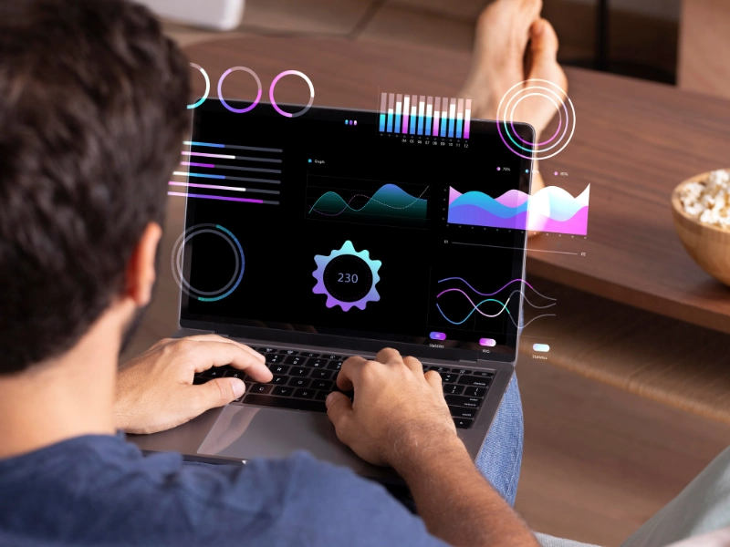 freelance web designer working on clean website layouts focused on usability, structure, and clear content flow